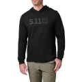 Реглан c капюшоном 5.11 Tactical® 5.11 Hooded Long Sleeve BLACK