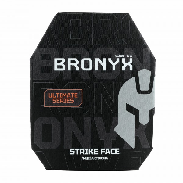 Бронеплита Bronyx 3-го класса защиты Ultimate (НВМПЕ) размер L (26х33см)