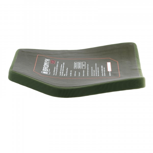 Бронеплита Bronyx 5-го класса защиты Ultimate (НВМПЕ + B₄C) размер М (25х30см)