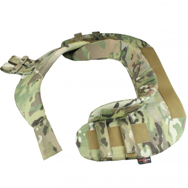 Баллистическая защита шеи и горла для plate carrier NIJ IIIa MultiCam ProfArmor