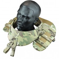 Баллистическая защита шеи и горла для plate carrier NIJ IIIa MultiCam ProfArmor