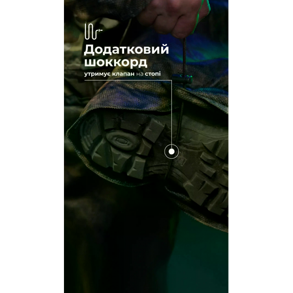 Антитепловізорный пончо-плащ "Чугайстер" GEN 2 ("Хащі") Balistyka
