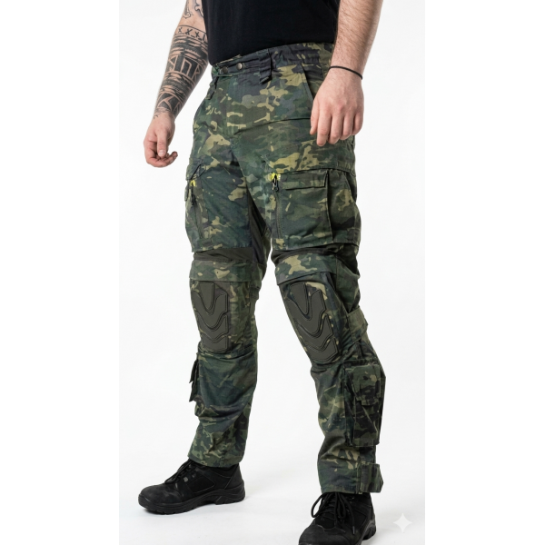 Штаны боевые Пехота Balistyka Black Multicam 