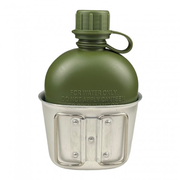 Фляга с казаном 1L Olive