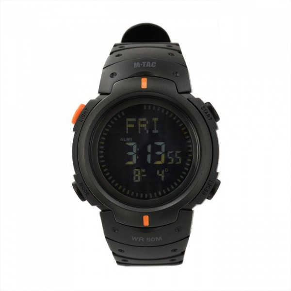 Часы тактические с компасом M-TAC Black