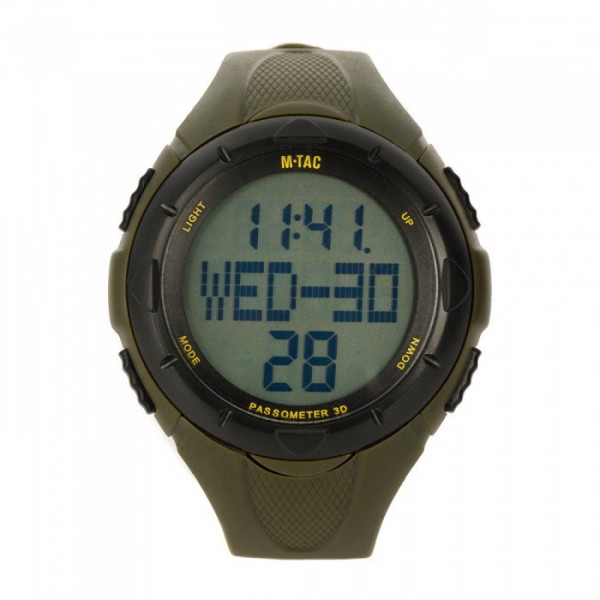 Часы тактические с шагомером M-TAC OLIVE