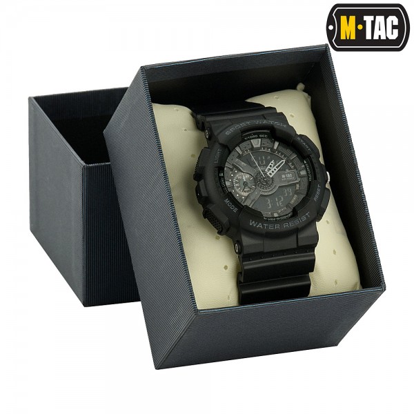 Часы тактические M-TAC SPORT BLACK