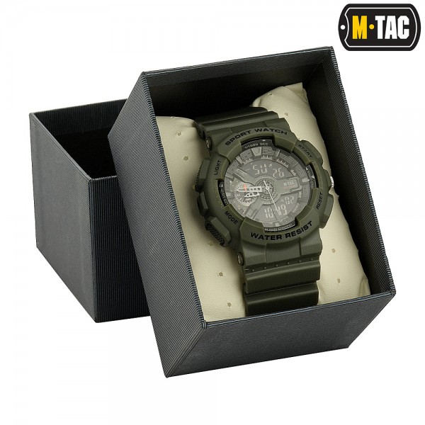 Часы тактические M-TAC SPORT OLIVE
