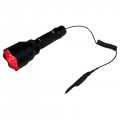 Фонарик тактический VastFire Torch 8 (красный свет) с аккумулятором, зарядным и пультом