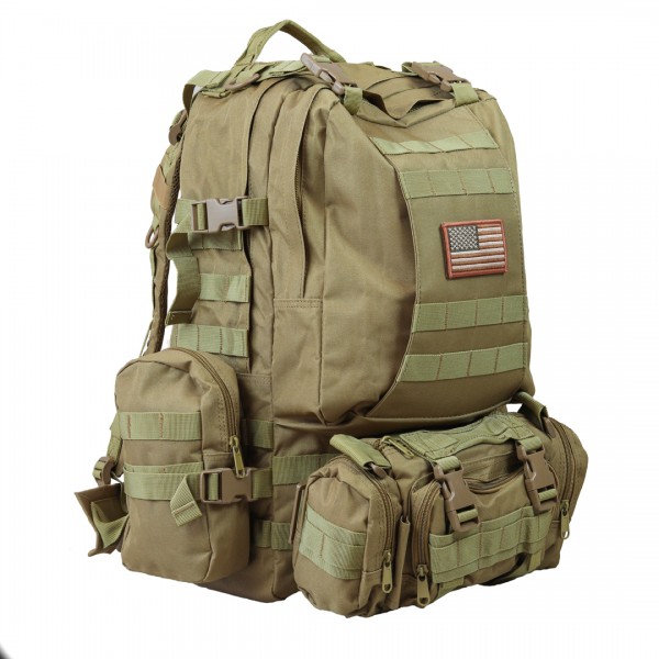 Рюкзак CVlife Large Assault Pack 60L Coyote