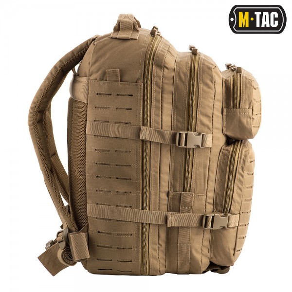 Рюкзак LARGE ASSAULT PACK LASER CUT M-TAC Coyote