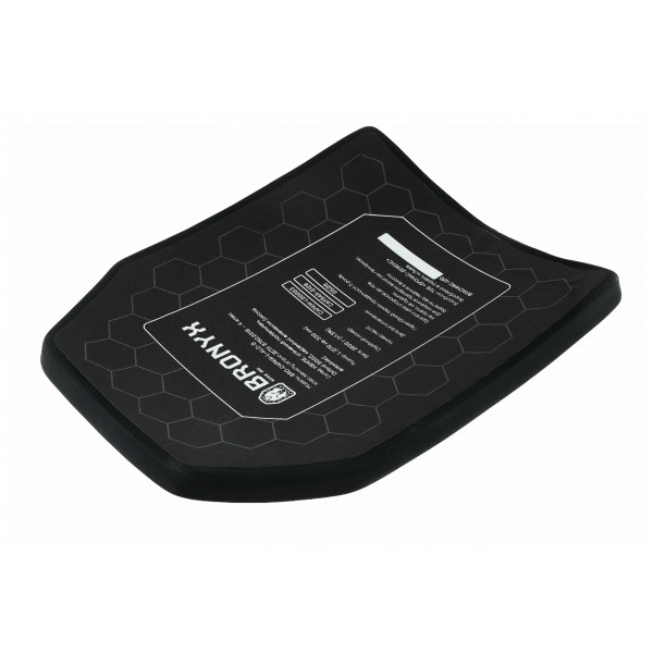 Бронеплита Bronyx 4-го класу захисту (НВМПЕ + Al₂O₃) розмір L (26х33см)