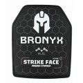 Бронеплита Bronyx 4-го класу захисту (НВМПЕ + Al₂O₃) розмір L (26х33см)