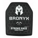 Бронеплита Bronyx 4-го класу захисту (НВМПЕ + Al₂O₃) розмір L (26х33см)