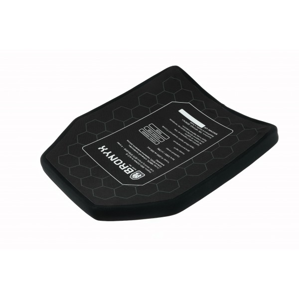 Бронеплита Bronyx 4-го класу захисту (НВМПЕ +Al₂O₃) розмір М (25х30см)