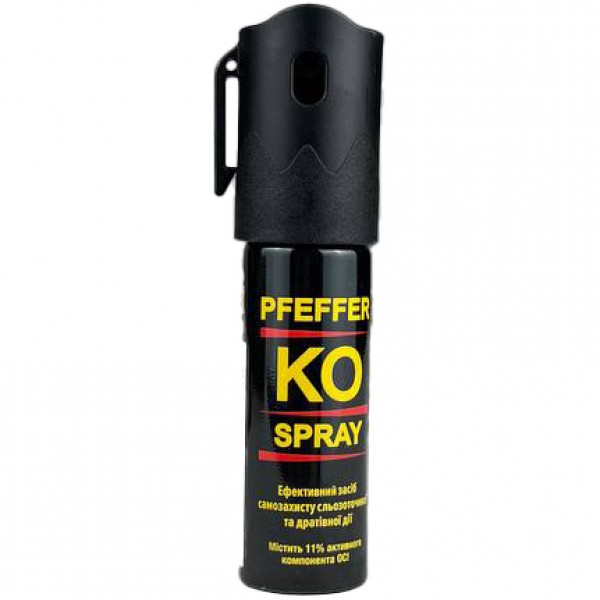 Газовый баллончик Klever Pepper KO Spray 15 мл.