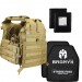 Комплект 6094 QRS Grad Coyote + плиты Bronix + баллистические пакеты