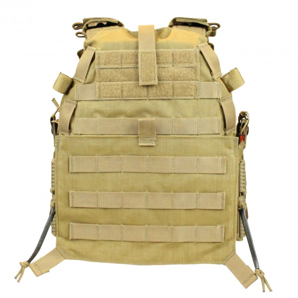 Комплект 6094 QRS Grad Coyote + плиты Bronix + баллистические пакеты