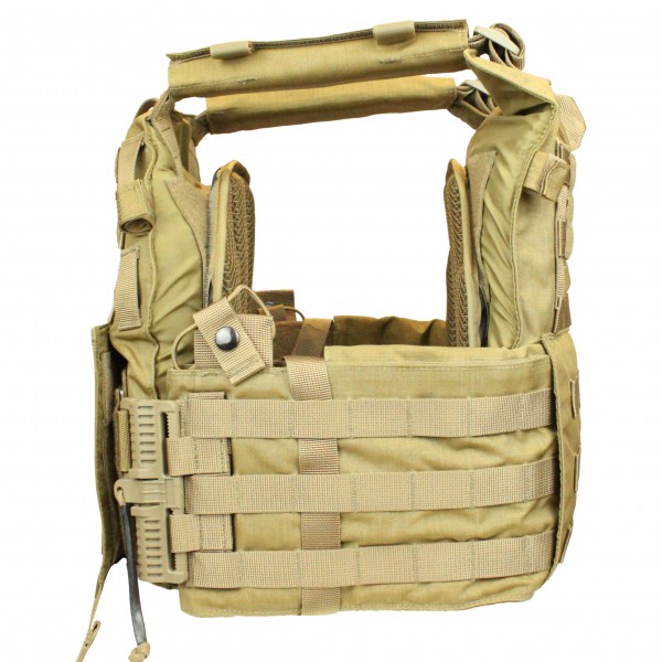 Комплект 6094 QRS Grad Coyote + плиты Bronix + баллистические пакеты