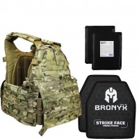 Комплект 6094 QRS Grad Original Multicam USA + плиты Bronix + баллистические пакеты