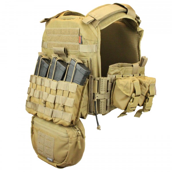 Плитоноска FOPC QRS Grad Coyote