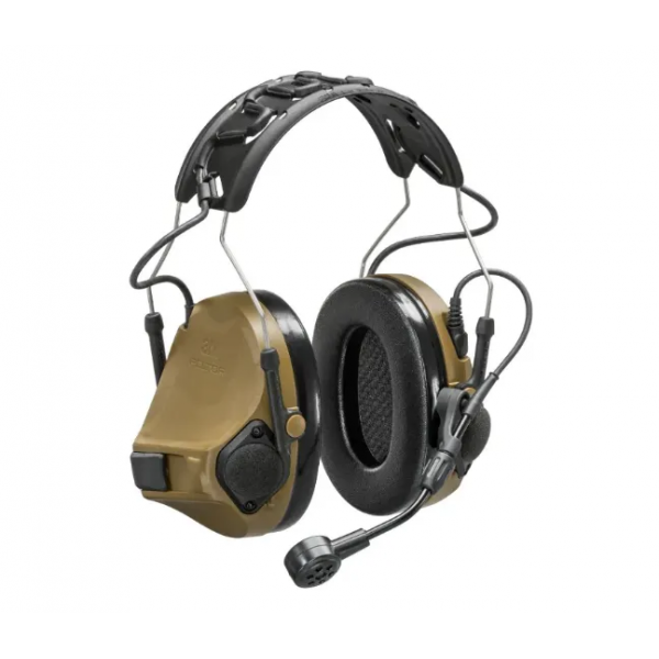 Активні навушники 3M MT14H41A-300EU CY PELTOR™ ComTac VII, coyote brown, вертикальні