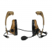 Активні навушники 3M™ PELTOR™ ComTac™ VI, NIB Headset, NATO wired, Green (MT20H682FB-86N), вертикальні з 1 аудіовиходом J11 (NATO)