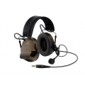Активные наушники 3M MT20H682FB-38N ComTac VI NATO вертикальные