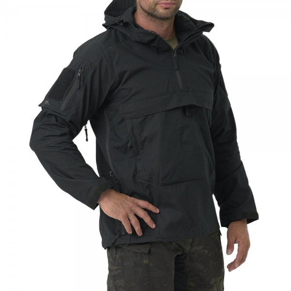 Куртка Helikon Anorak Tracer PolyCotton Stretch Rip-Stop Black