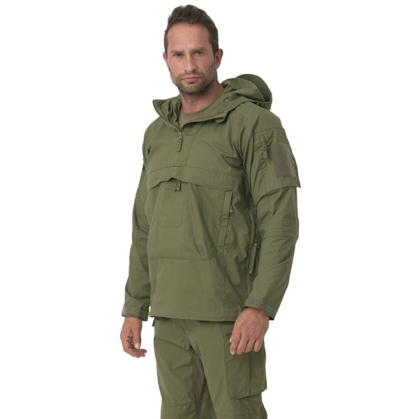 Куртка Helikon Anorak Tracer PolyCotton Stretch Rip-Stop Olive Green