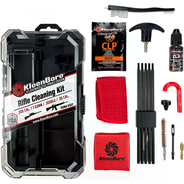 Набор для чистки оружия KleenBore Rifle Kit кал.30 (.308/7.62мм/.300BLK)