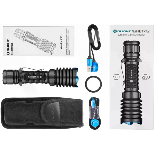 Ліхтар Olight Warrior X Pro Black