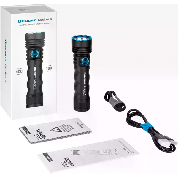 Ліхтар Olight Seeker 4 Matte Black