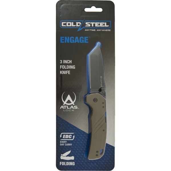 Нож Cold Steel Engage 3" Tanto Point OD Green