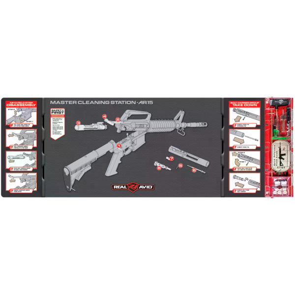 Набор для чистки оружия Real Avid Master Cleaning Station - AR-15