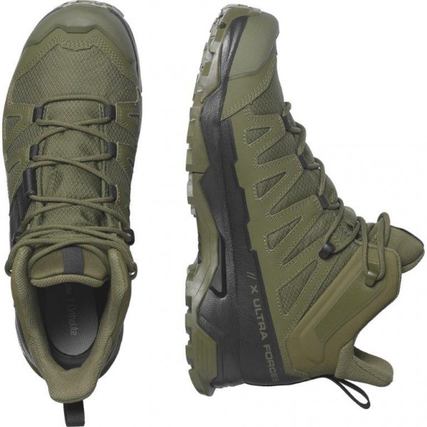 Ботинки Salomon X ULTRA Forces MID Green/Black