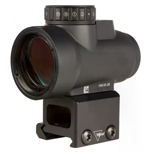 Прицел колиматорный Trijicon MRO HD 1х25 точка 2 MOA + круг 68 MOA с красной подсветкой