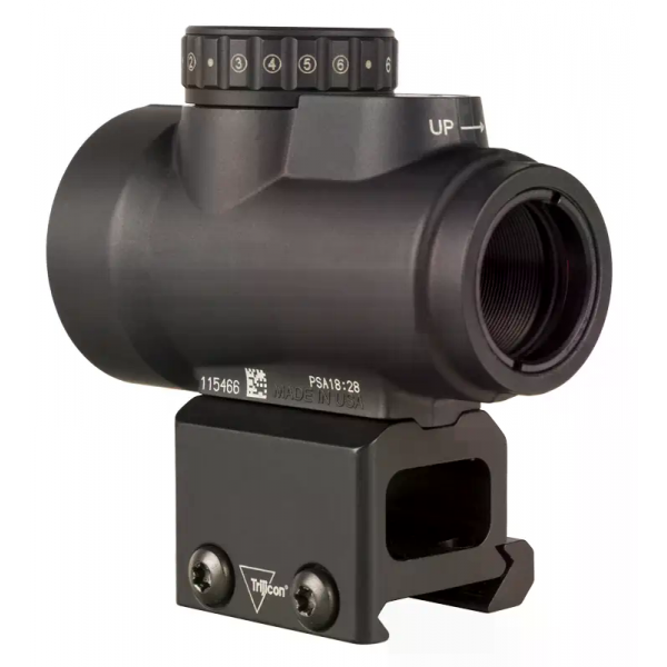 Прицел колиматорный Trijicon MRO HD 1х25 точка 2 MOA + круг 68 MOA с красной подсветкой