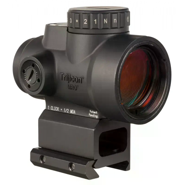 Прицел колиматорный Trijicon MRO HD 1х25 точка 2 MOA + круг 68 MOA с красной подсветкой
