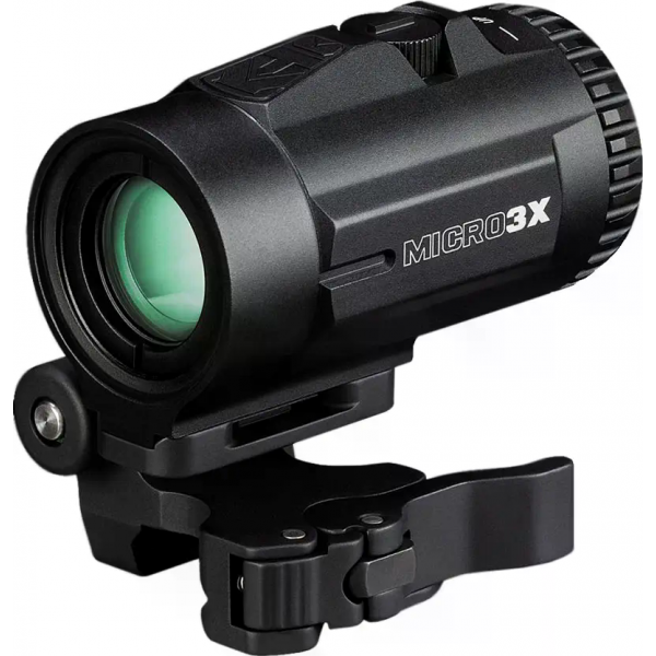 Магнифер Vortex Micro V3XM с откидным креплением на Picatinny