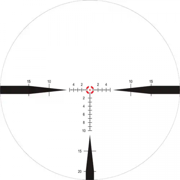 Прицел оптический Nightforce NX8 1-8x24 FFP сітка FC-Mil с подсветкой