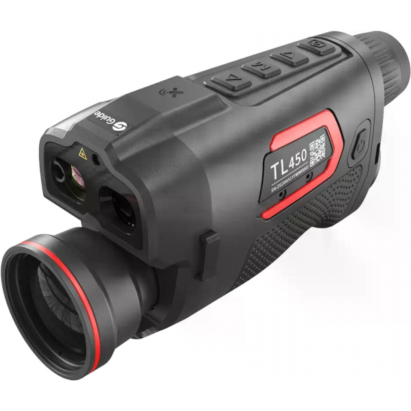 Монокуляр тепловизионный / цифровой GUIDE TL450 3.2-12.8x50 400х300@12μm с дальномером 600 м