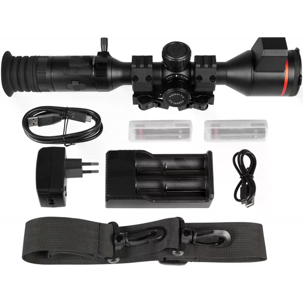 Прицел тепловизионный Guide TU650L 3.0 3.9-31.2x50 640x512@12μm с дальнемером 1500 м