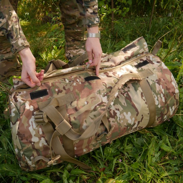 Сумка-баул 80л Kiborg Multicam