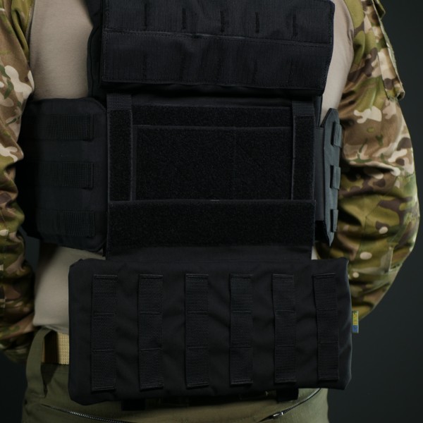 Баллистическая защита поясницы Kiborg Gen.2 Black