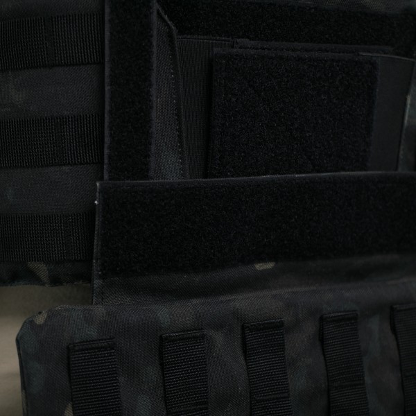 Баллистическая защита поясницы Kiborg Gen.2 Black Multicam
