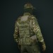 Баллистическая защита поясницы Kiborg Gen.2 Multicam