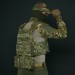 Баллистическая защита поясницы Kiborg Gen.2 Multicam