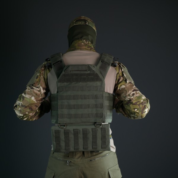 Баллистическая защита поясницы Kiborg Gen.2 Olive
