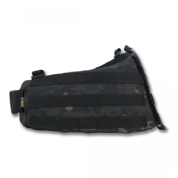 Тактический пояс Kiborg R-1 GEN.2 Black Multicam с баллистическим пакетом 1 класс защиты Militex